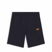 Hugo Blue Shorts cómodos 50564051-405