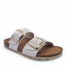 Nature Feet Sandalia tipo Bios 7232-BUGUI BLANCO