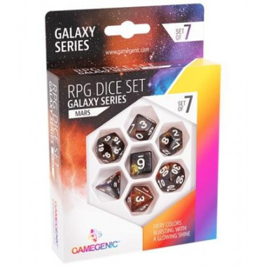 Set de Dados D6 Marte  GAMEGENIC