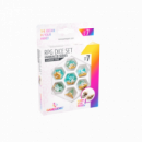 Set dados 7 pcs Tiempo de verano