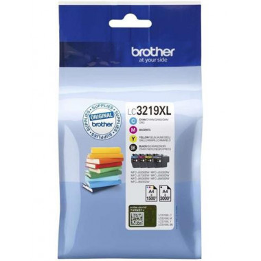 BROTHER Pack Tintas LC3219XL Cyan, Magenta, Amarillo y Negro