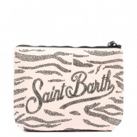 Neceser Aline Strass Zebra  SAINT BARTH