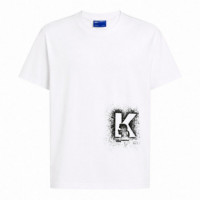 Camiseta Regular K Logo  KARL LAGERFELD JEANS