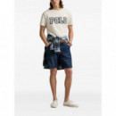 POLO RALPH LAUREN - SSCNCLSM1-SHORT SLEEVE-T-SHIRT - NEVIS - 710972663001/NEVIS