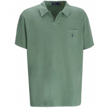 POLO RALPH LAUREN - SSJOHNNYM10-SHORT SLEEVE-POLO SHIRT - FATIGUE - 710964512008/FATIGUE