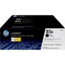 Toner HP Pack X2 CE285AD Black