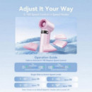 Ventilador de Mano VENTION 100 Velocidades Rose