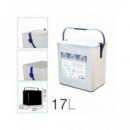 OUTDOOR Nevera Poliestireno 17L Con Asas Plastica