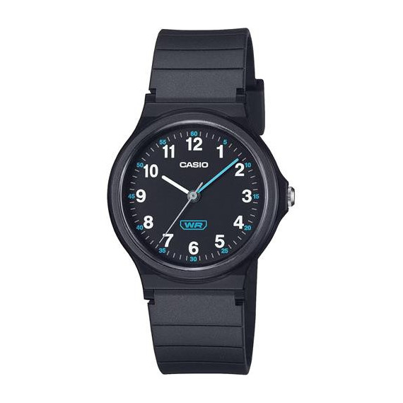 CASIO LQ-24B-1BEF Reloj Analogico, Resistente al Agua, Correa de Resina
