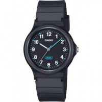 CASIO LQ-24B-1BEF Reloj Analogico, Resistente Al Agua, Correa de Resina