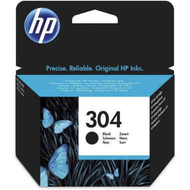 Cartucho de Tinta Original HP 302/304 Negro B7RT7AE