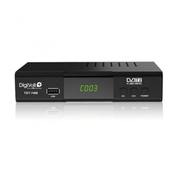 Receptor Digital TDT-T2 USB Grabador Digivolt 7408