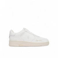 Mastr Ct Sig-sneakers-low Top Lace White  RALPH LAUREN