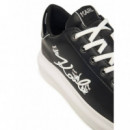 KAPRI COUPETTE TRIO BLACK LTHR