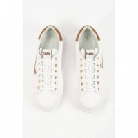 KAPRI COUPETTE TRIO WHITE LTHR W/MID BRO