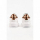 KAPRI COUPETTE TRIO WHITE LTHR W/MID BRO