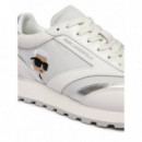 KAIRO NFT PEEP LO LACE WHITE LEATHER
