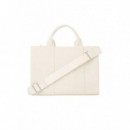 K/RSG SQUARE MEDIUM TOTE NATURAL