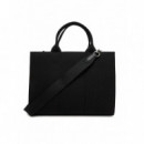 K/RSG SQUARE MEDIUM TOTE BLACK
