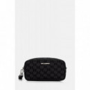 K Monogram Jaq Washbag Black  KARL LAGERFELD