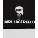 IKON KARL SQUARE TOTE BLACK