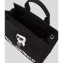 IKON KARL SQUARE TOTE BLACK