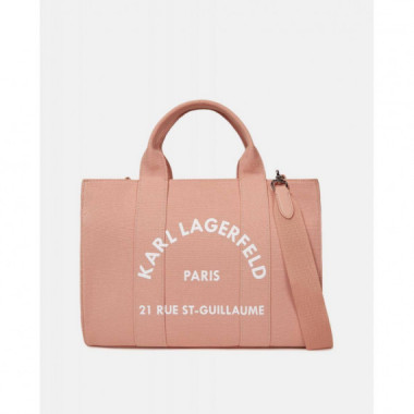 K/RSG SQUARE MEDIUM TOTE MISTY ROSE
