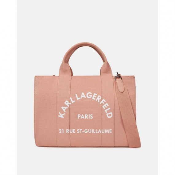 K/RSG SQUARE MEDIUM TOTE MISTY ROSE