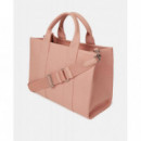 K/RSG SQUARE MEDIUM TOTE MISTY ROSE