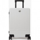 Ikon Choupette Hard Trolley Off White  KARL LAGERFELD