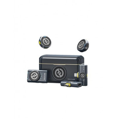 HOLLYLAND Microfono  Inalambrico Duo de Solapa Conector Tipo C Lark M2