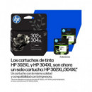 HP Pack de Tinta 302 XL Negra + 304XL Negra