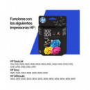 HP Pack de 2 Tintas 302 + 304 Negra Y Color B82L1AELS1