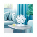 AIGOSTAR Ventilador Sobremesa ZEPHYR B30101LTI 3W 2 Velocidades Usb 5V