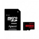 APACER Tarjeta Memoria Micro Sdxc 64GB con Adaptador 100MB/S V10 A1 Full HD