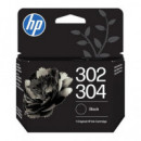 HP Pack de Tinta 302 Negra + 304 Negra