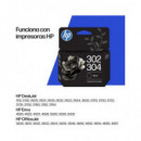 HP Pack de Tinta 302 Negra + 304 Negra