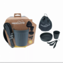 VAJILLA PARA CAMPING 6 PIEZAS