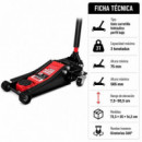 Gato Carretilla Hidraulico Perfil bajo FARGO TOOLS 3 Ton