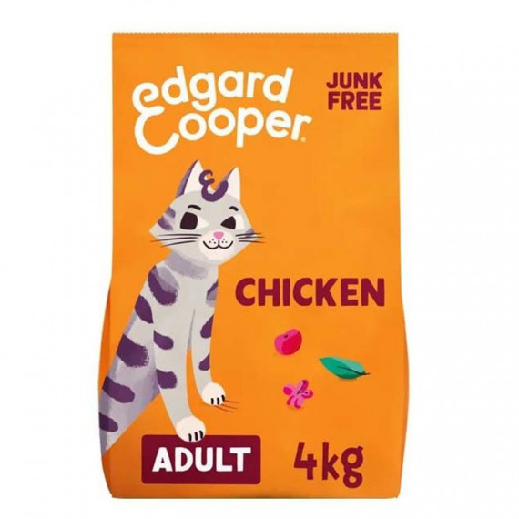 EDGARD&COOPER gato adulto pollo 4 kg