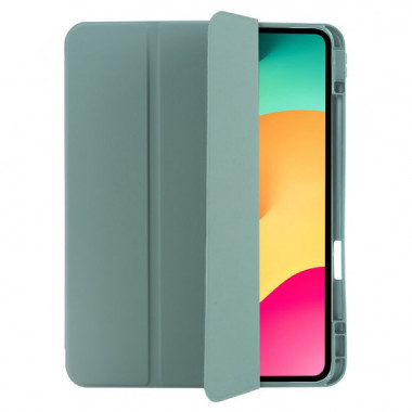 Funda iPad en Piel Pro 11" 5 (2024) Verde