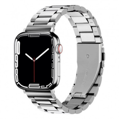 Correa Met&aacute;lica Apple Watch 38/40/41mm Plata