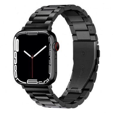 Correa Met&aacute;lica Apple Watch 42/44/45mm Negro