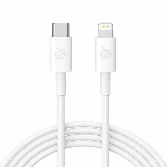 Cable de Silicona Líquida USB-C - Lightning 3 m Blanco