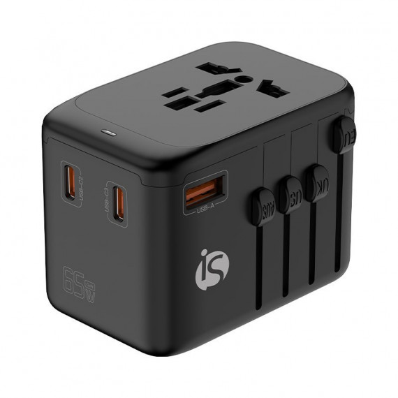 Adaptador de Enchufe Universal 65W