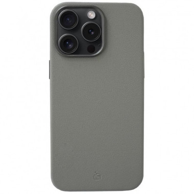 Funda de Cuero MagSafe Gris iPhone 14 Plus