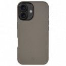 Funda de Cuero MagSafe Gris iPhone 16