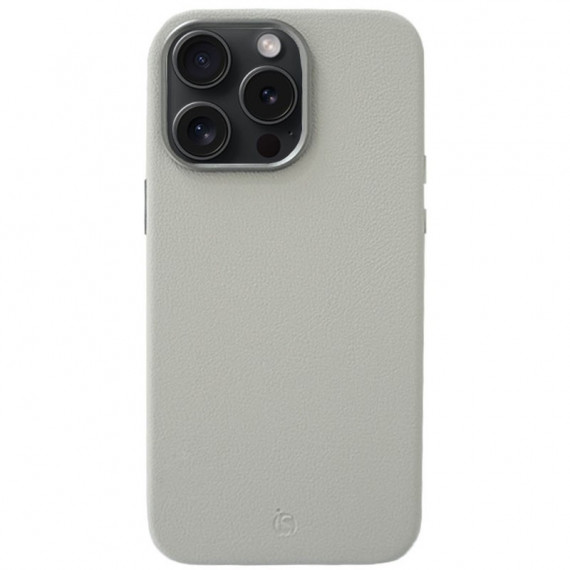 Funda de Cuero MagSafe Blanco iPhone 12 Pro Max
