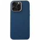 Funda de Cuero MagSafe Azul iPhone 13 Pro Max