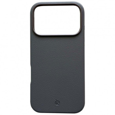 Funda de Cuero MagSafe Gris iPhone 17 Pro